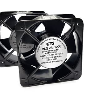 فن بلبرینگی 15x15x5 220V 15055 — تصویر ۲