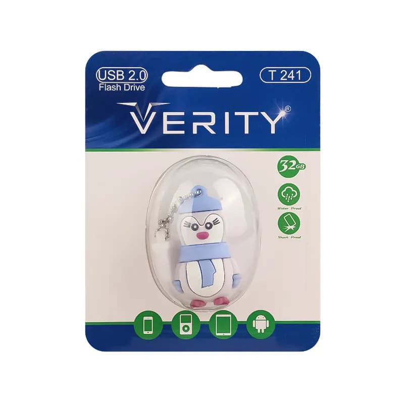 فلش مموری USB2.0 وریتی مدل Verity T241 ظرفیت 32 گیگابایت