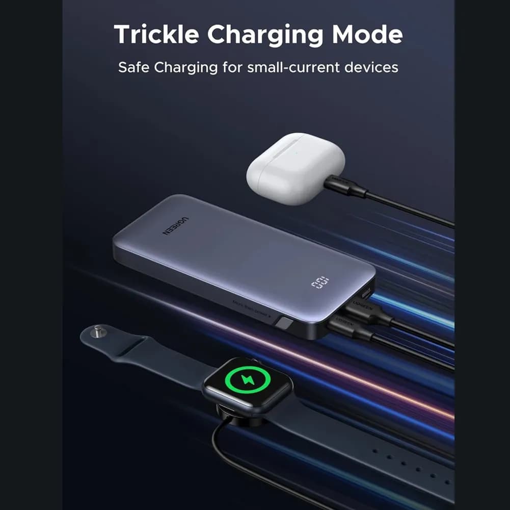 پاور بانک 10000 یوگرین UGREEN مدل PB535 55994 توان 30 وات — تصویر ۱۱