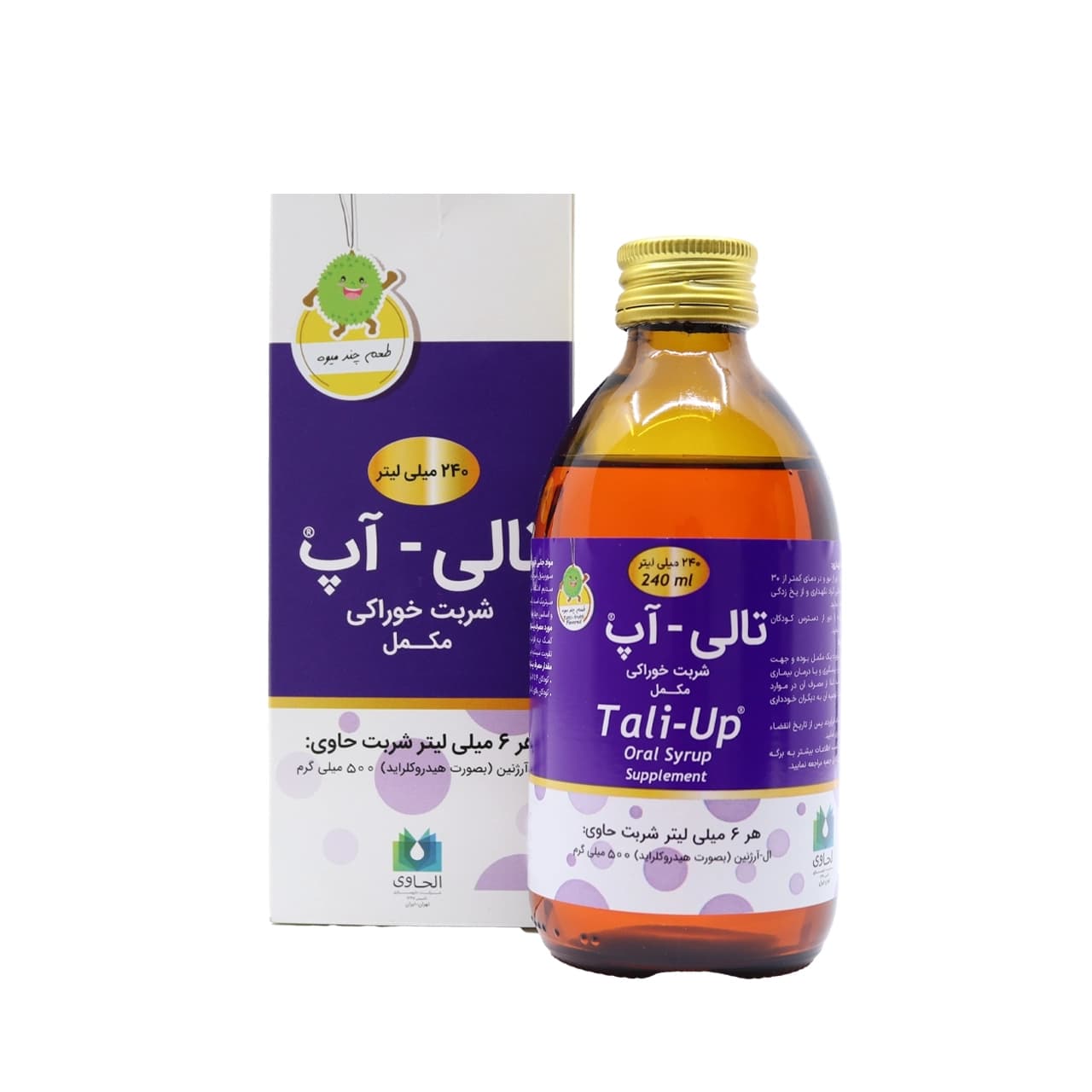 شربت تالی آپ ال آرژنین الحاوی 250 میلی لیتر
