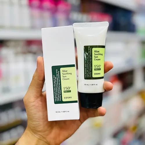 ضد آفتاب SPF50 آلوئه ورا کوزارکس اصل — تصویر ۲