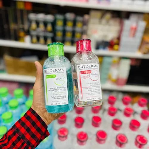میسلار سبیوم پمپی بایودرما 500 میل — تصویر ۳