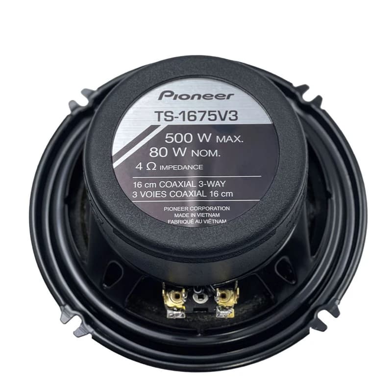 بلندگو گرد پایونیر مدل Pioneer TS-1675v3 سایز 6.5 اینچ — تصویر ۳