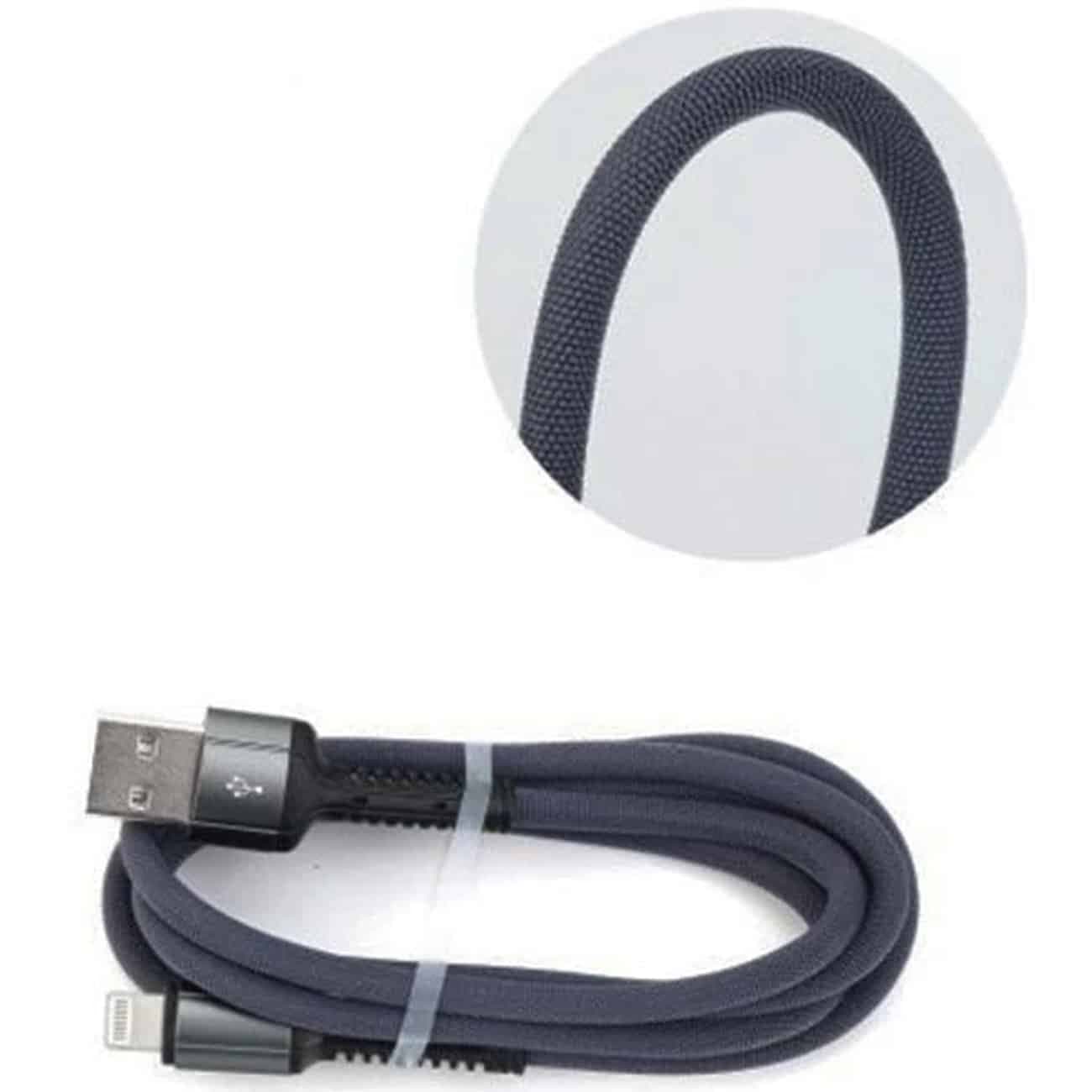 کابل آیفون لایتنینگ الدنیو LDNIO مدل LS63 توان 60 وات 1 متر — تصویر ۳