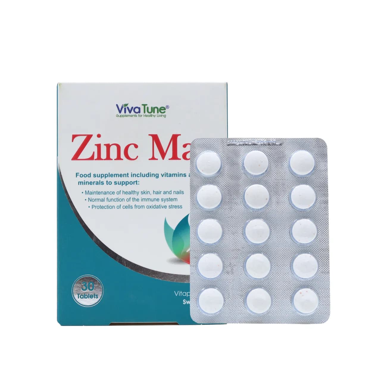 قرص زینک مکس ویواتون 30 عددی
