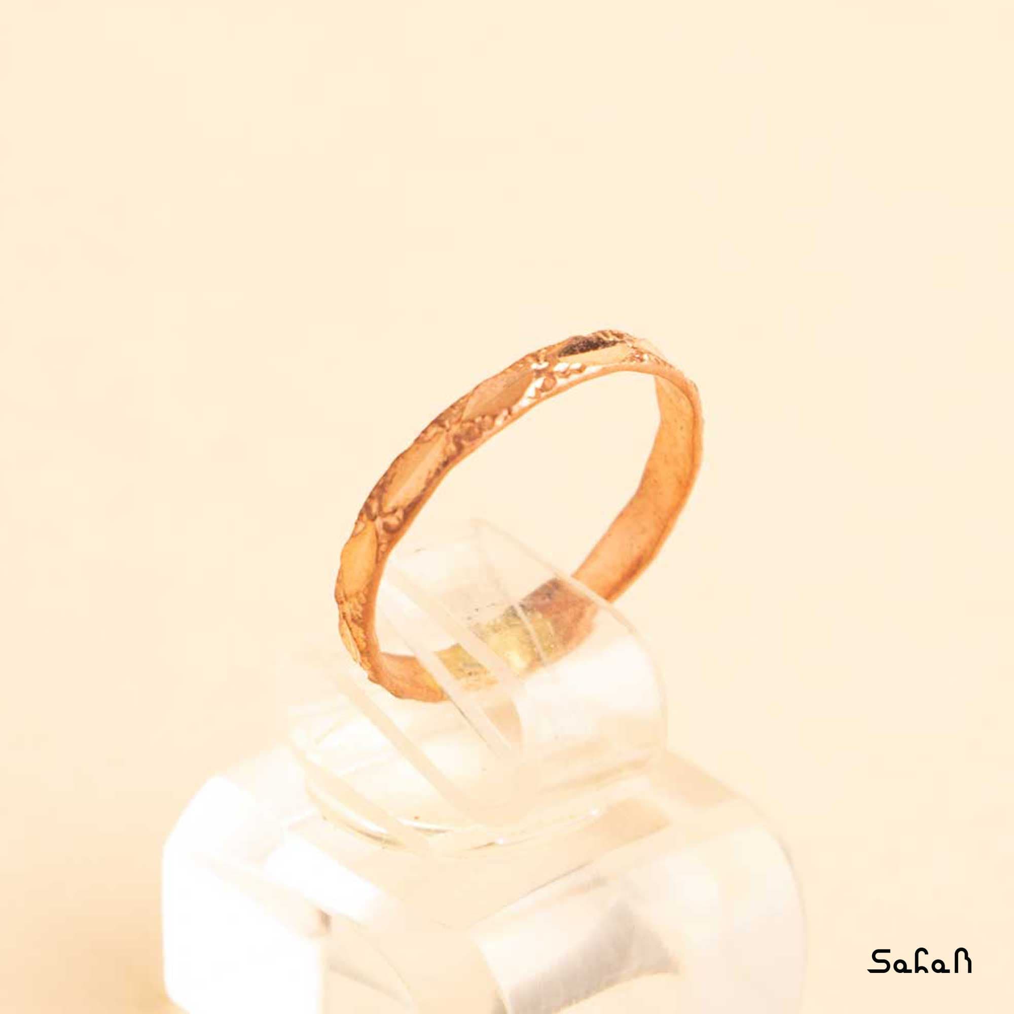 حلقه مسی نازک هندی