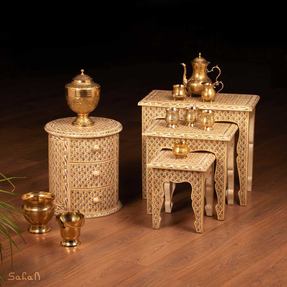 ست دکوراسیون کد 290 استخوانی