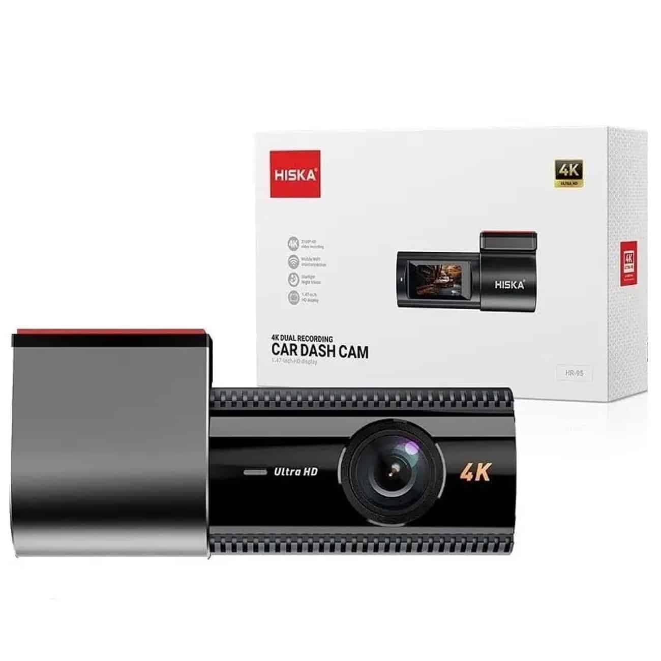 دوربین ثبت وقایع هیسکا Hiska مدل HR95 با ضبط 4K — تصویر ۳