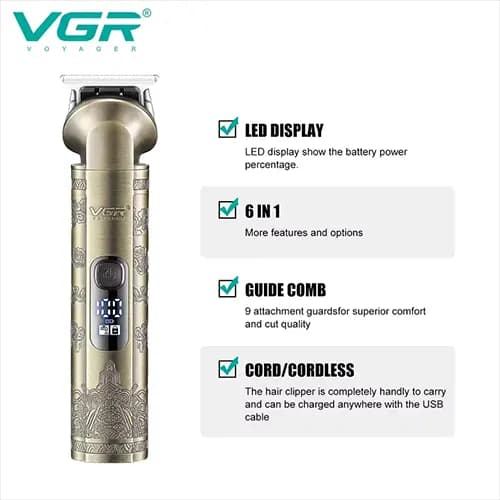 ماشین اصلاح خط زن وی جی آر VGR v-109 — تصویر ۳