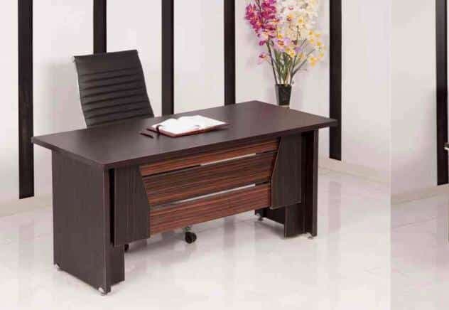 میز کارمندی K037 ملامینه ابعاد 60*120