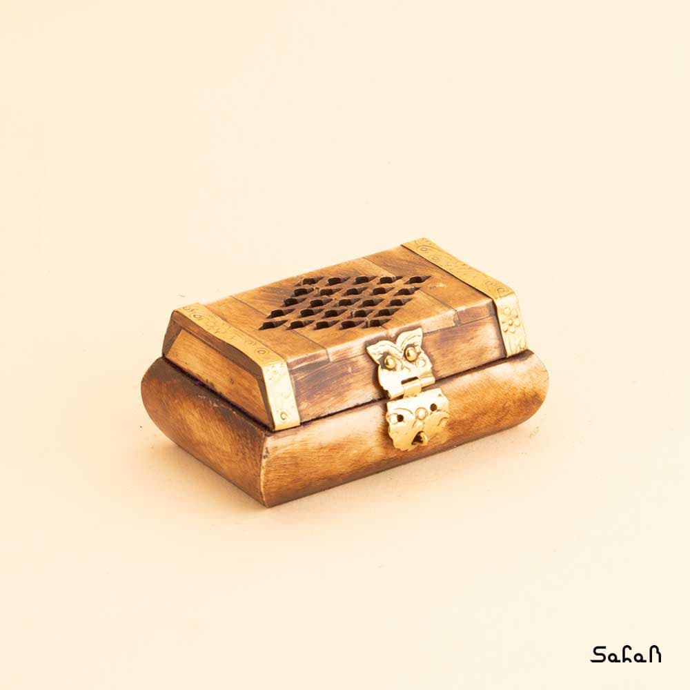 جاجواهری برنجی و استخوانی مدل چنای