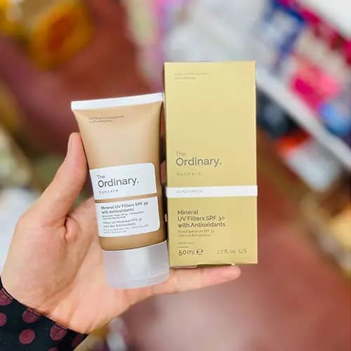 کرم ضد آفتاب مینرال حاوی آنتی اکسیدان SPF30 اوردینری 50ml — تصویر ۲