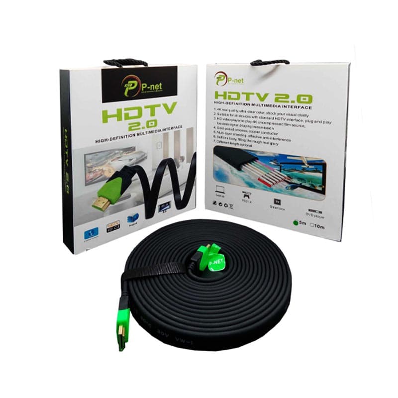 کابل hdmi 5m پی نت پک مقوایی ver2 — تصویر ۲