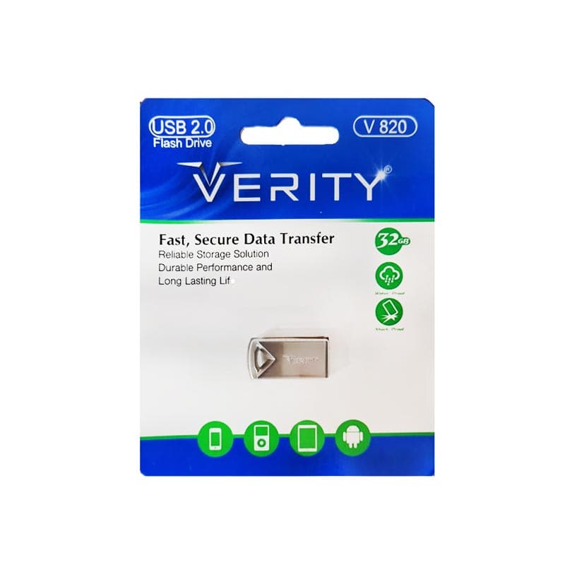 فلش V820 وریتی 32 گیگابایت (VERITY) USB 2.0 — تصویر ۲
