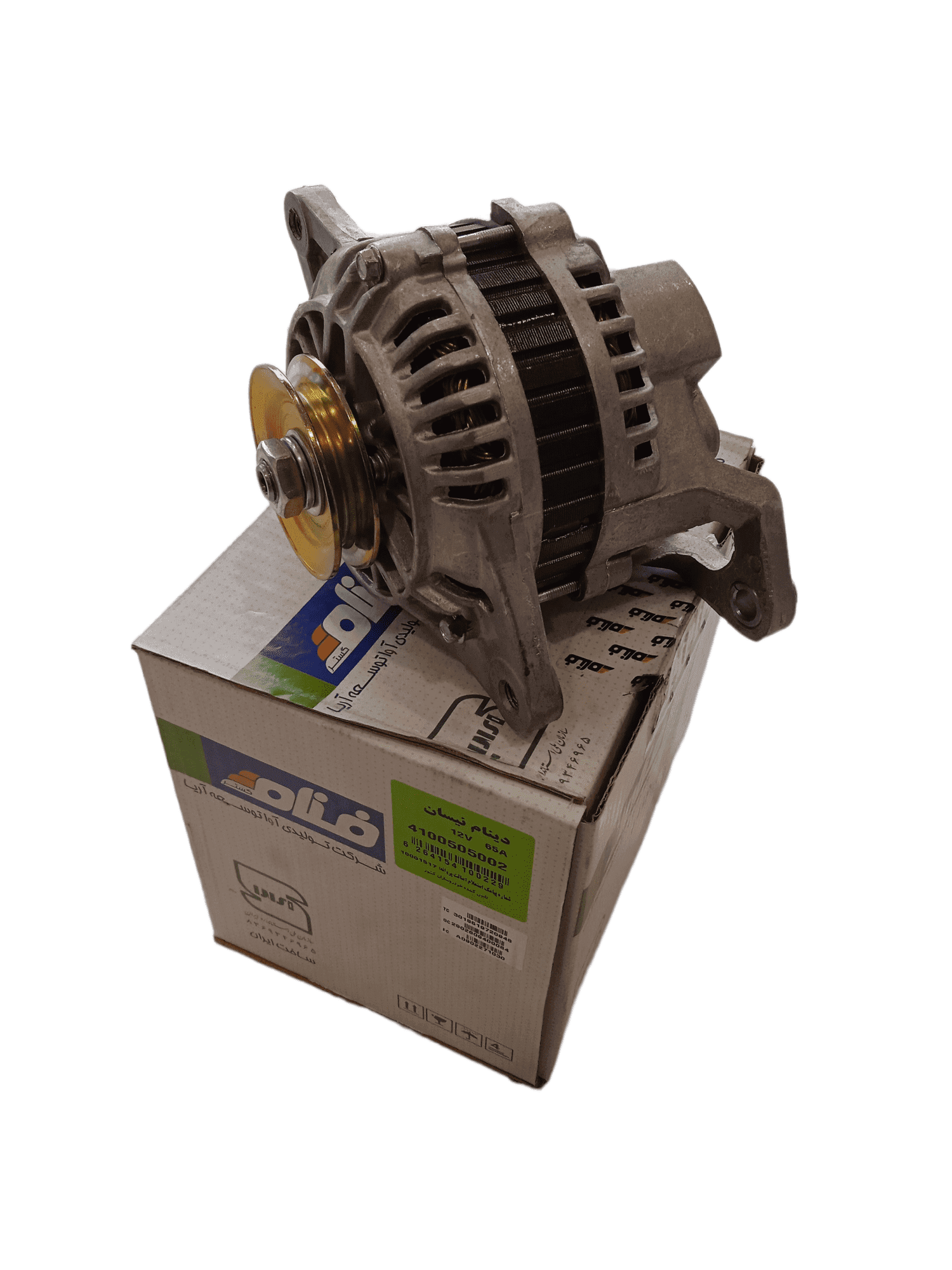 دینام 65A 12V تک شیار طرح میتسوبیشی نیسان برند فنام