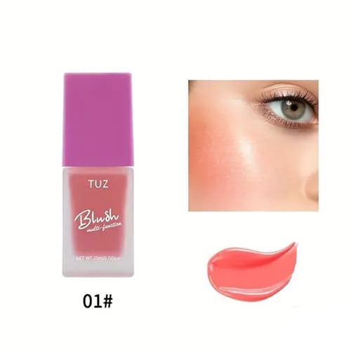 رژگونه مایع پمپی توز TUZ blush تعداد 12 عددی — تصویر ۵