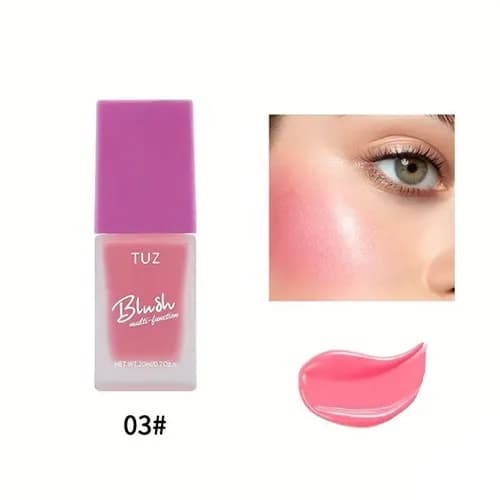 رژگونه مایع پمپی توز TUZ blush تعداد 12 عددی — تصویر ۶