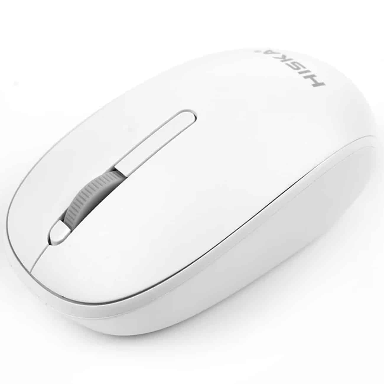 ماوس بی سیم هیسکا Hiska مدل HX-MO125 با اتصال دانگل USB — تصویر ۲