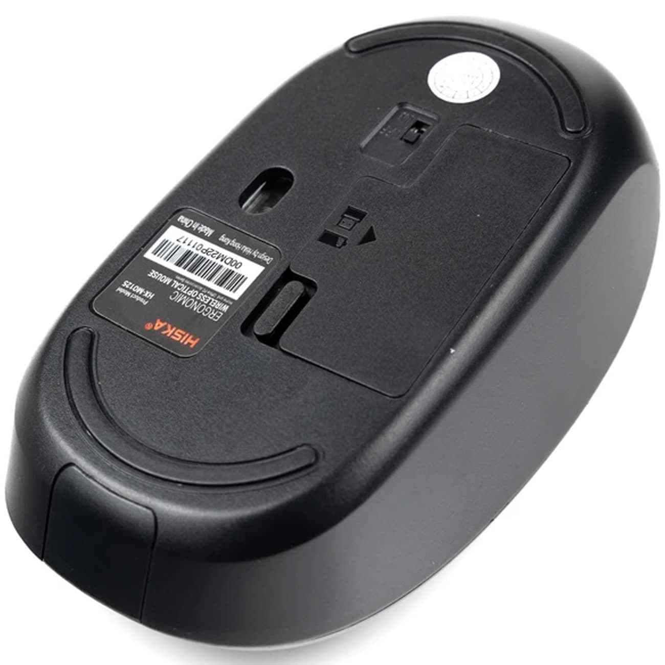 ماوس بی سیم هیسکا Hiska مدل HX-MO125 با اتصال دانگل USB — تصویر ۶