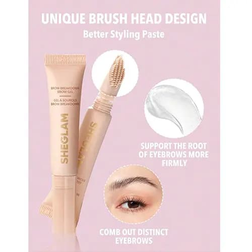 ژل ابرو شیگلم تیوپی Sheglam Gel brow breakdown — تصویر ۵