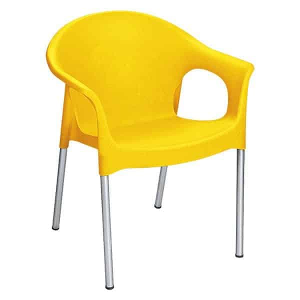 صندلی پایه فلزی دسته دار مدل 990 ناصر سه عدد