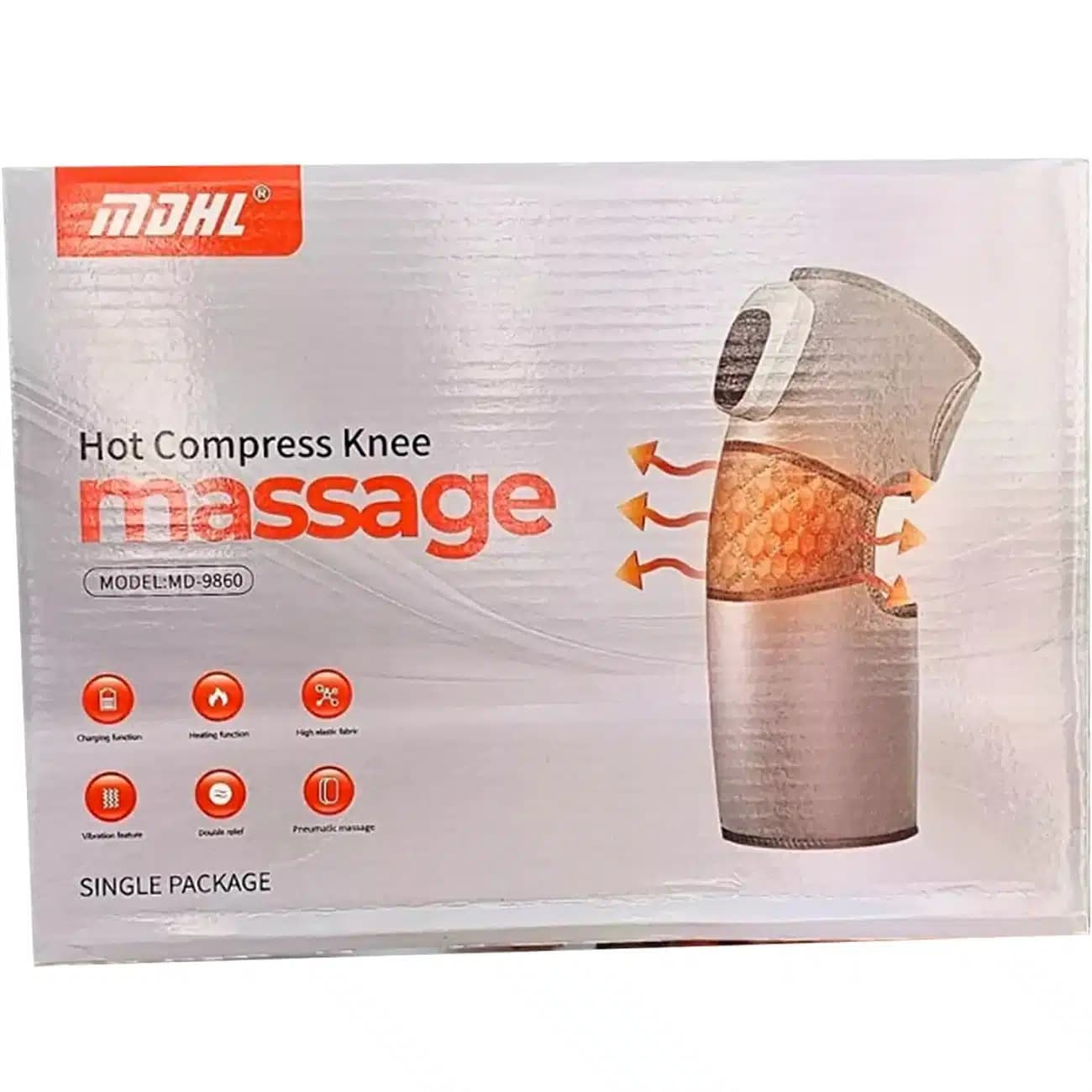 ماساژور حرارتی زانو ام دی اچ ال MDHL مدل MD-9860 — تصویر ۵