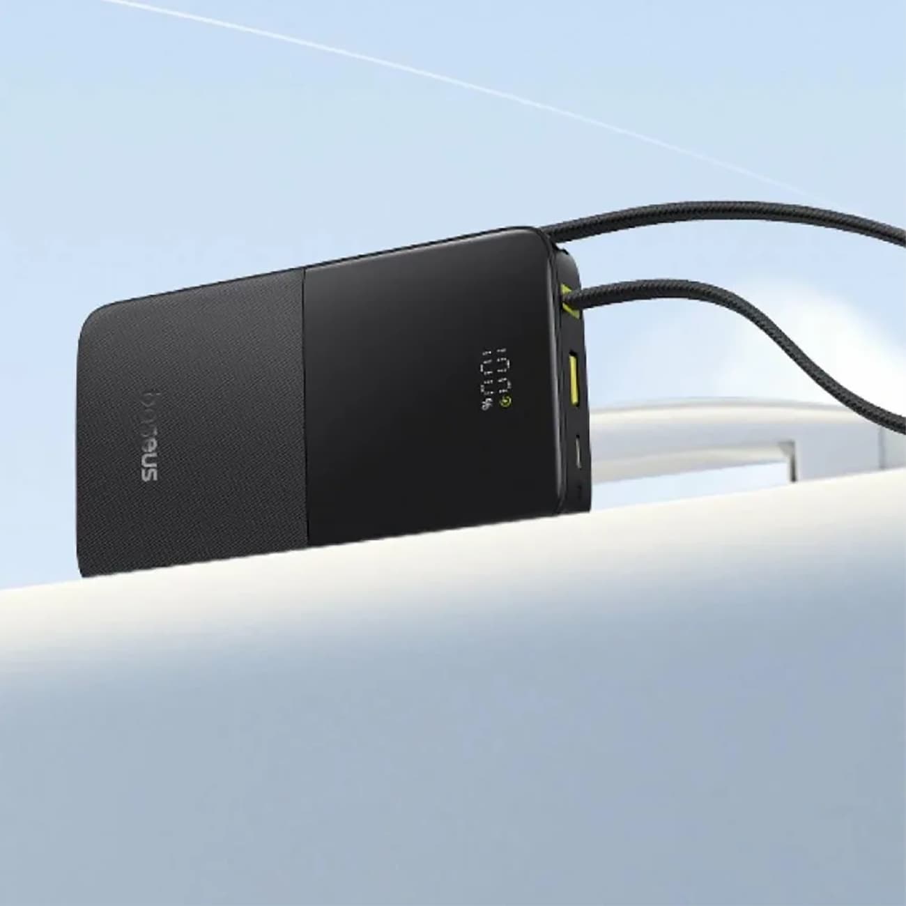پاور بانک 10000 باسئوس Baseus مدل PPBD2P-1022 توان 22.5 وات با کابل — تصویر ۳