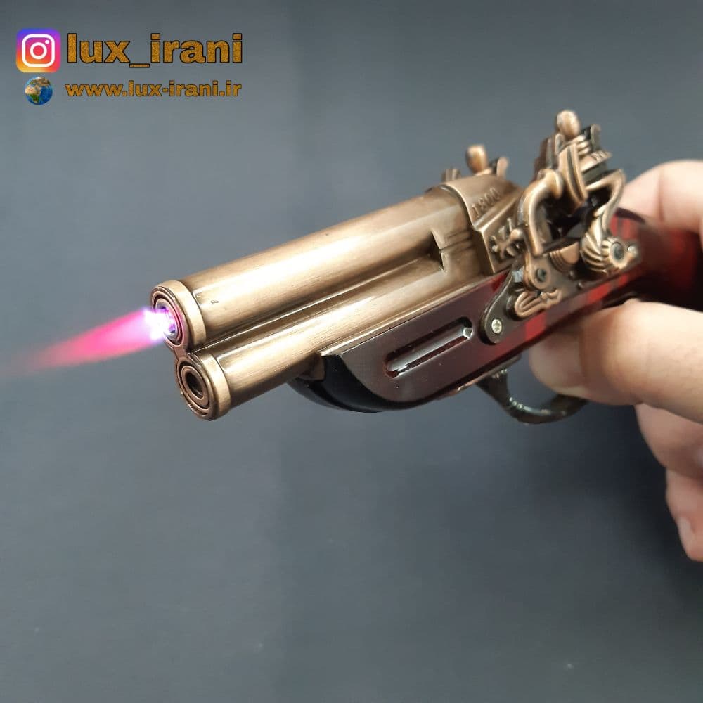 فندک دکوری تپانچه دولول — تصویر ۴