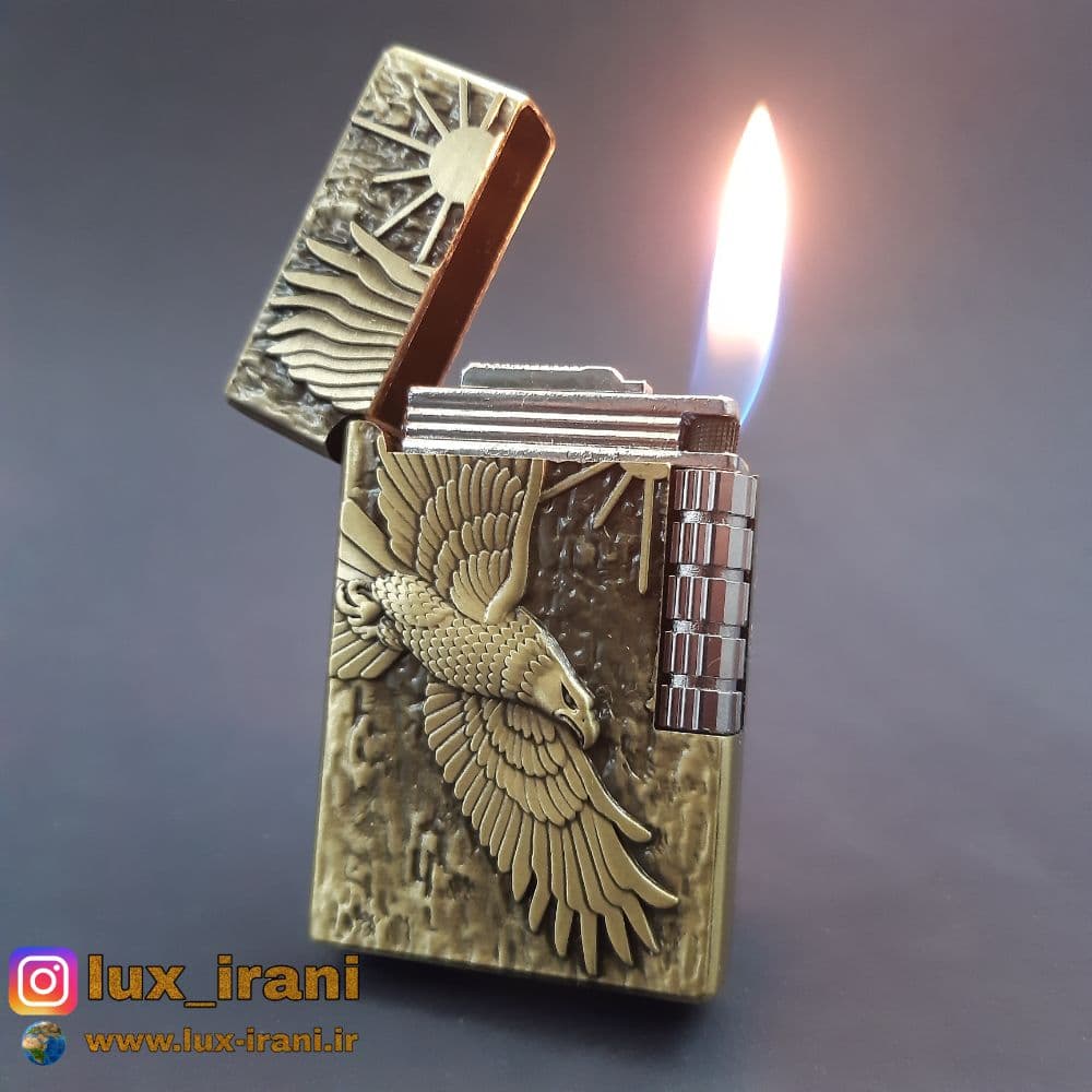 فندک طرح دپونت مدل عقاب — تصویر ۲