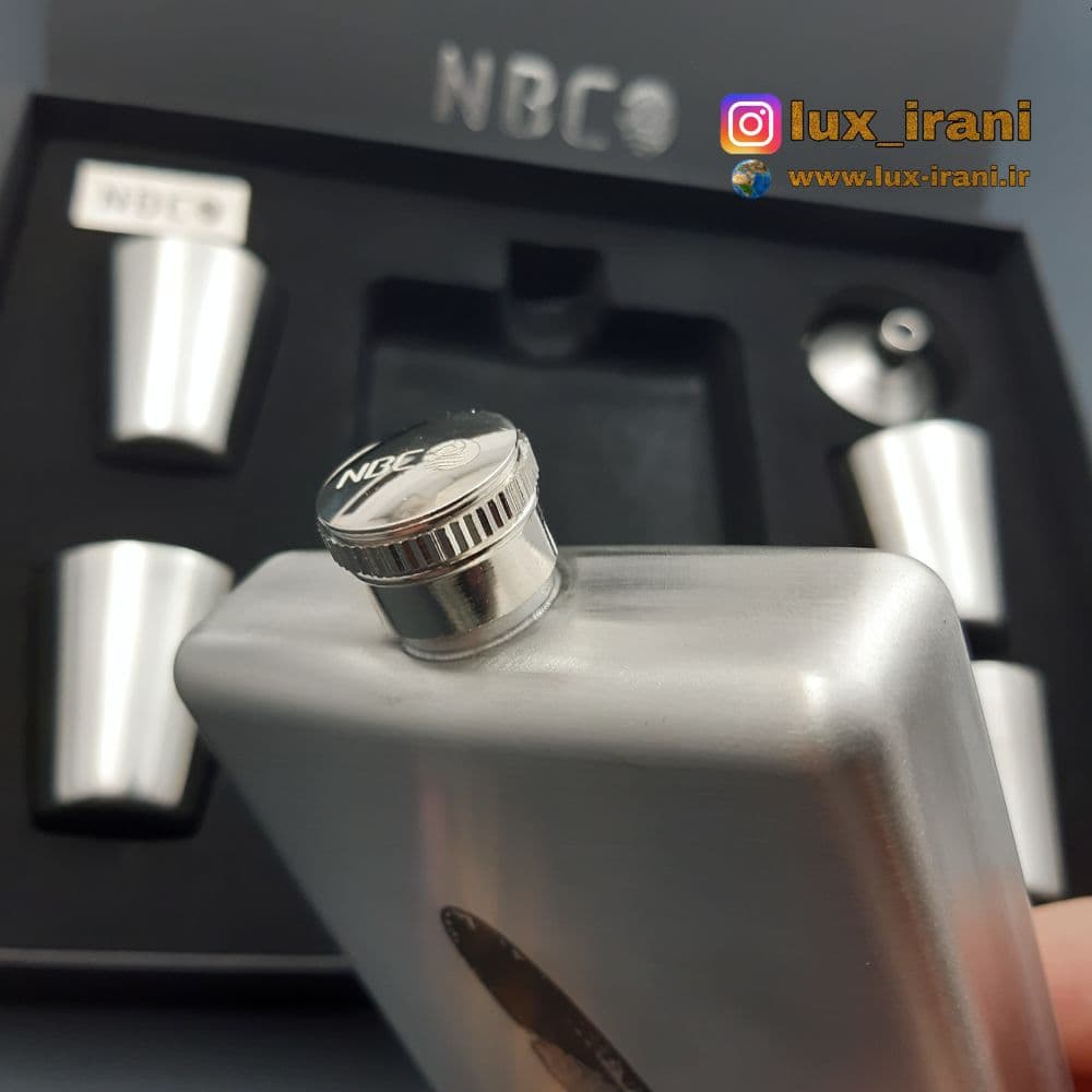 ست فلاسک جیبی تمام استیل N56 — تصویر ۳