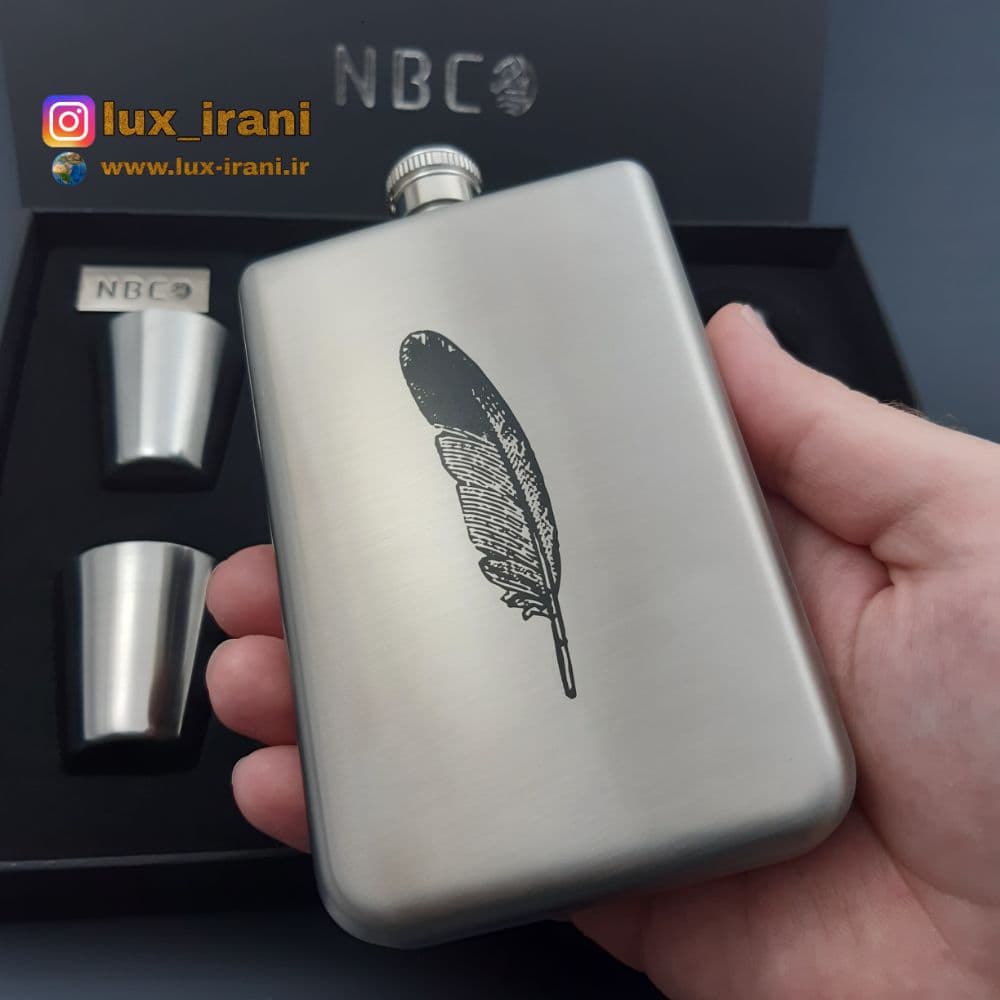 ست فلاسک جیبی تمام استیل N56
