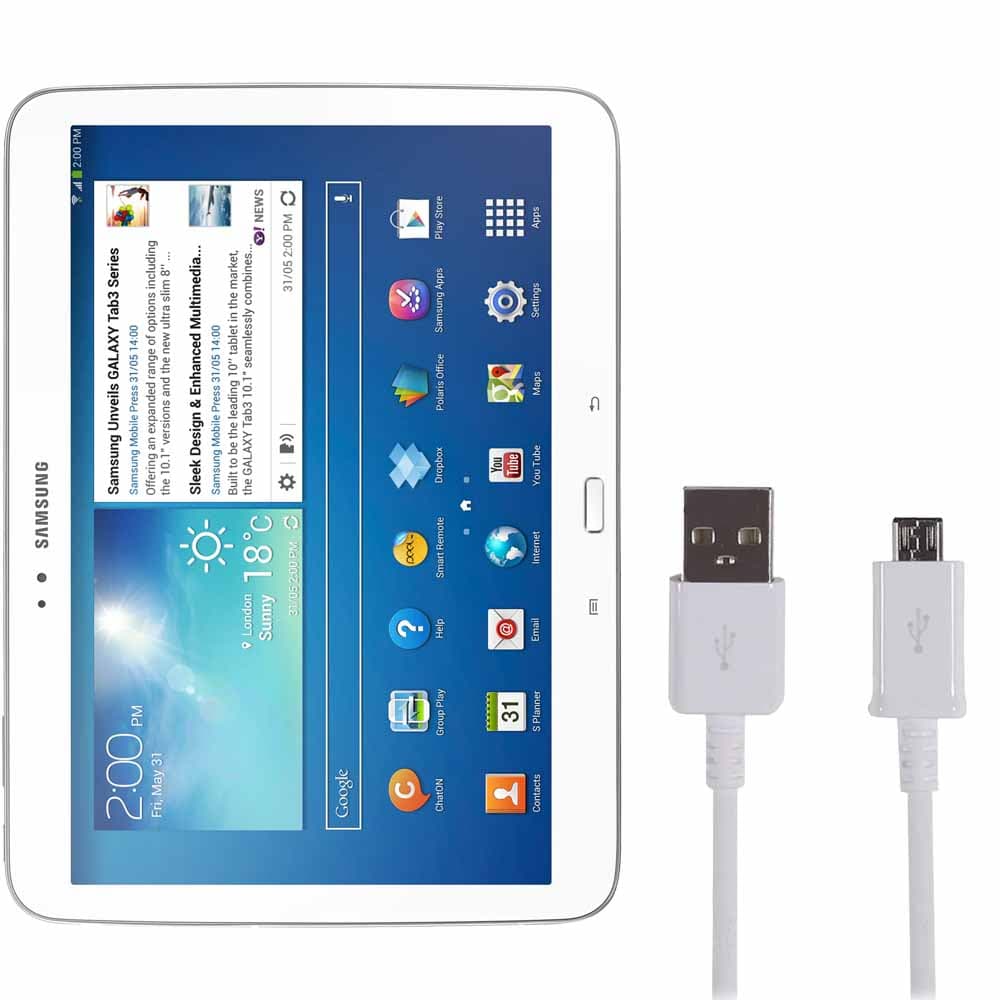 کابل اصلی تبلت سامسونگ Galaxy Tab 3 10.1