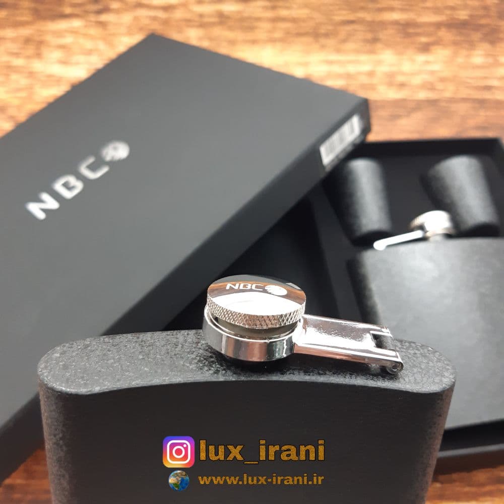 ست هدیه فلاسک جیبی آسفالتی N33 — تصویر ۳