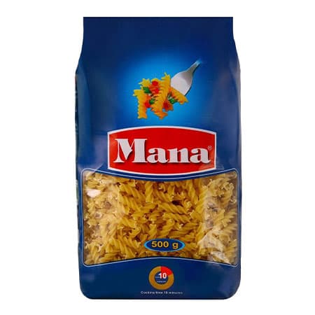 ماکارونی فرمی مته مانا مقدار 500 گرم
