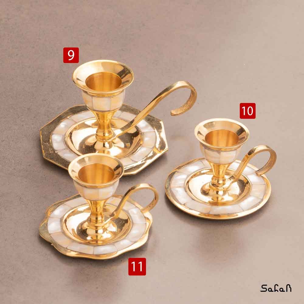 ست دکوراسیون برنجی و صدفی کد 226 — تصویر ۸