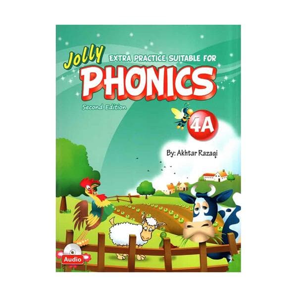 Extra Practice Suitable For Jolly Phonics 4A Second Edition اکسترا پرکتیس سوتبل فور جولی فونیکس چهار