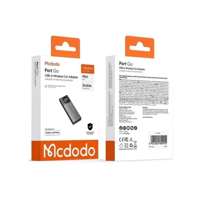 دانگل بلوتوثی صدا مک‌دودو مدل Mcdodo OT-825 — تصویر ۳