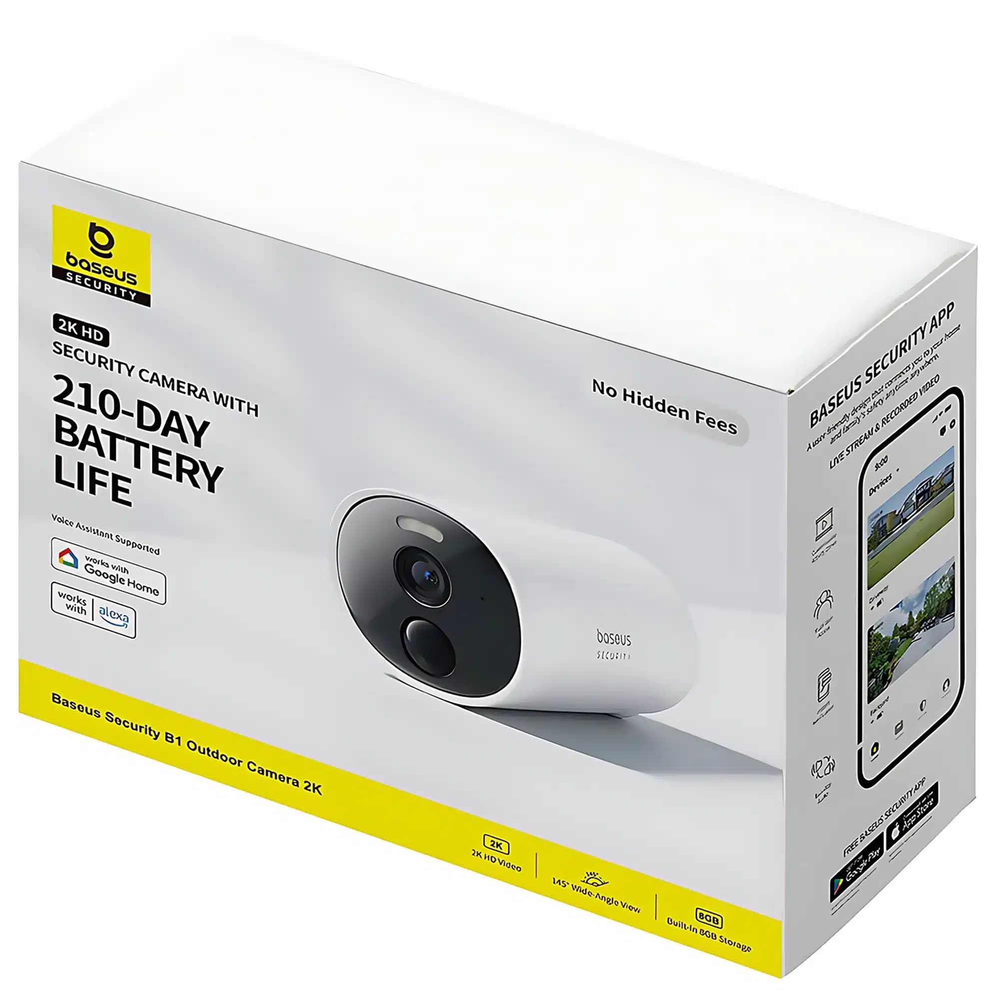 دوربین نظارتی باسئوس مدل Baseus Security B1 Outdoor Camera — تصویر ۹