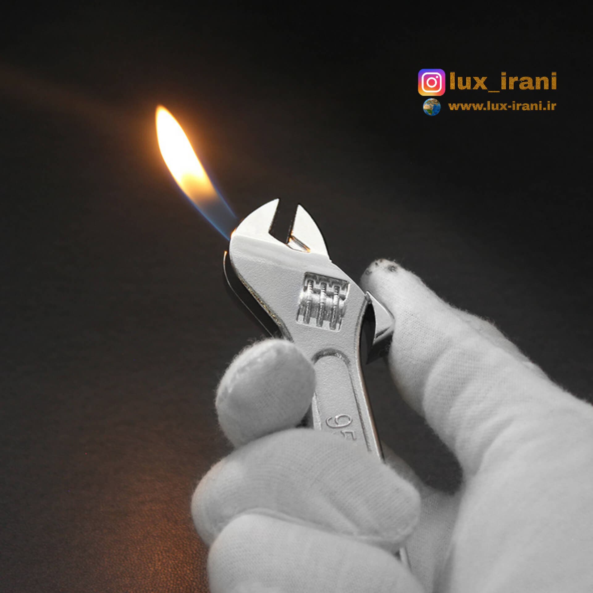 فندک گازی آچار فرانسه — تصویر ۴