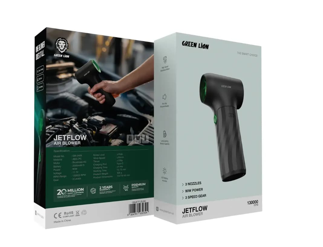 جت فن گرین لاین مدل Green lion JetFlow Air Blower — تصویر ۲