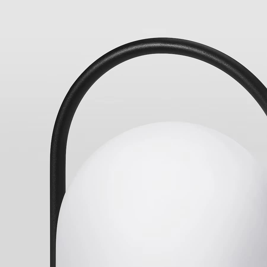 فانوس LED مشکی باتری خور ایکیا مدل FRÖJDA — تصویر ۶