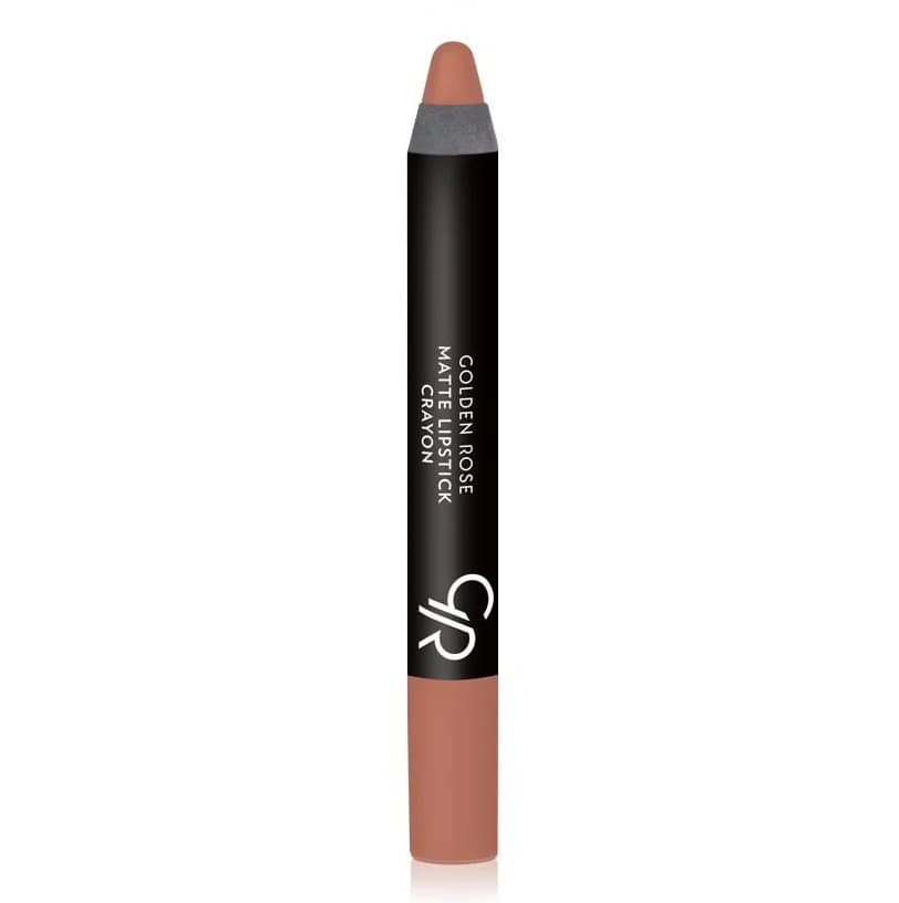 رژ لب مدادی مات گلدن رز مدل Crayon شماره 14
