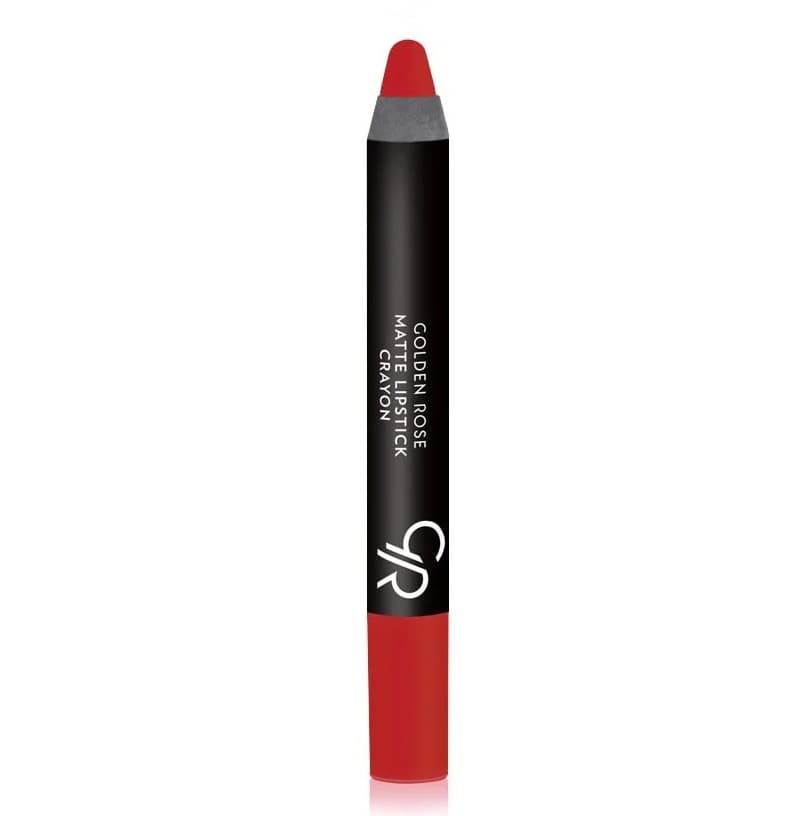 رژ لب مدادی مات گلدن رز مدل Crayon شماره 07