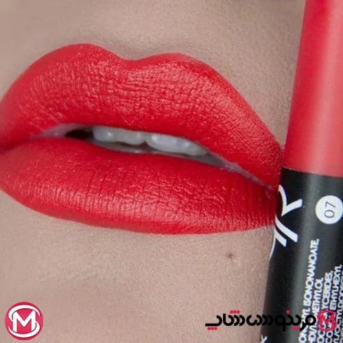 رژ لب مدادی مات گلدن رز مدل Crayon شماره 07 — تصویر ۴