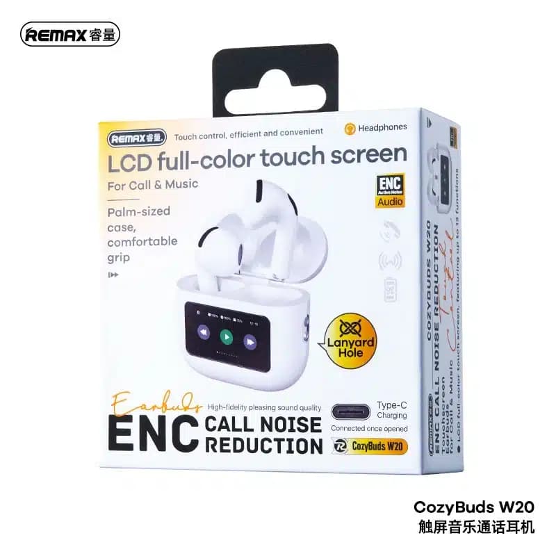 هندزفری بلوتوثی ریمکس مدل Remax CozyBuds W20 — تصویر ۷