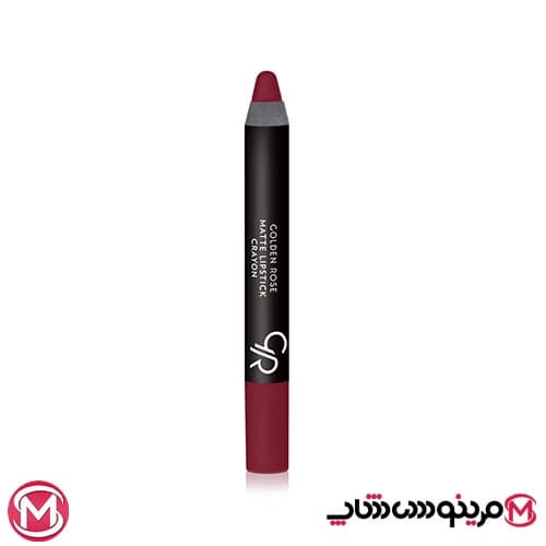 رژ لب مدادی مات گلدن رز مدل Crayon شماره 05 — تصویر ۳