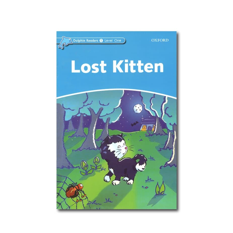Dolphin Readers 1 Level One Lost Kitten داستان دلفین ریدرز یک بچه گربه گم شده — تصویر ۲