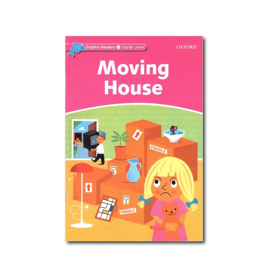 Dolphin Readers Starter Level Moving House داستان دلفین ریدرز استارتر اسباب کشی — تصویر ۲