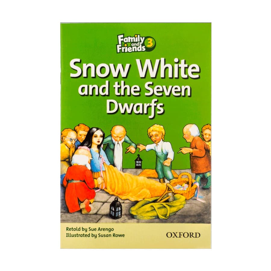Family and Friends Readers 3 Snow White and the seven Dwarfs داستان فمیلی اند فرندز سه اسنو وایت اند سون دووارتس