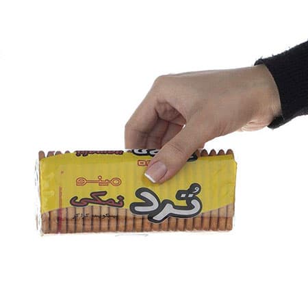 بیسکویت کراکر نمکی ترد مینو – 120 گرم — تصویر ۲